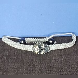Skull Corded Bracelet